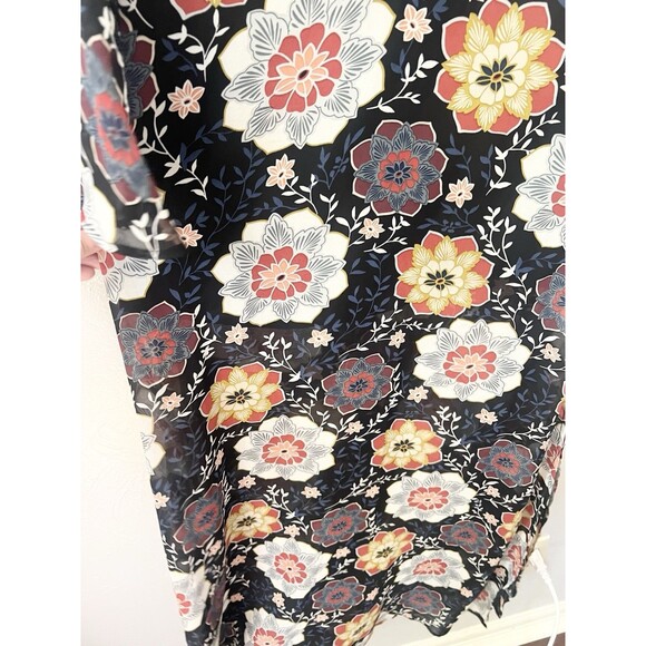 Vtg  Y2K Forever 21 Maxi Dress Size Small Black Whimsey Goth Fairy Grunge Gypsy - Picture 5 of 13